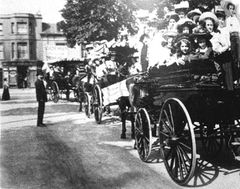 A-church-outing-outside-Park-Road-Methodist-Church-looking-towards-Bohemia-Road.-1906.